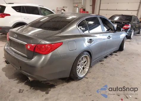 2017 Infiniti Q50 3.0T Premium from USA, damaged, VIN JN1EV7ARXHM834457